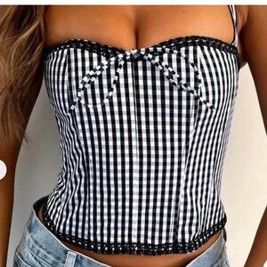 White fox boutique corset